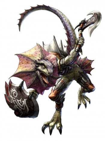 Soul Calibur IV Lizardman